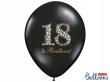 Opakowanie Balony 30cm 18 & Brilliant Black 50szt