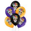 Opakowanie Balony czaszki 30cm 6szt