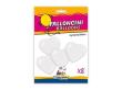 Opakowanie Balony serca białe 25cm 8szt