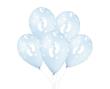Opakowanie Balony stópki pudrowe błękitne 33cm 50szt