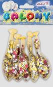 Opakowanie Balony z konfetti w środku 30cm 5szt