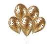 Opakowanie Balony żyrafa shiny złote 33cm 50szt