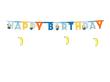 Opakowanie Baner Happy Birthday Minionki 50x153cm