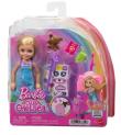 Opakowanie Barbie Chelsea Lalka + akcesoria