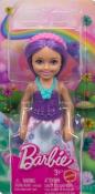 Opakowanie Barbie Chelsea Lalka Purple