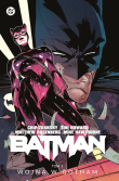 Batman. Wojna w Gotham. Tom 3. Autor: Howard Tini, Rosenberg Matthew, Chip Zdarsky, Hawthorne Mike, JORGE JIMENEZ, Nikola Čižmešija. Dadada.pl Okładka książki Batman. Wojna w Gotham. Tom 3