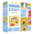 Opakowanie Baw się i ucz Domino Kształty Gra i książka