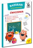 Bazgraki ćwiczą matematykę. Ćwiczenia. Poziom 2. Kapitan Nauka. Autor: Rogala Leszek. Dadada.pl Okładka książki Bazgraki ćwiczą matematykę. Ćwiczenia. Poziom 2. Kapitan Nauka
