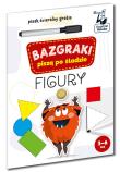 Bazgraki piszą po śladzie. Figury. Autor: Opracowanie zbiorowe. Dadada.pl Okładka książki Bazgraki piszą po śladzie. Figury