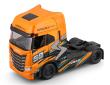 Opakowanie Bburago Model 1:43 IVECO S-WAY 570 pomarańczowa ciężarówka 18-32208