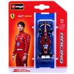 Opakowanie Bburago Model 1:64 BOLID F1 Ferrari SF-25 2025 Charles Leclerc 18-56801