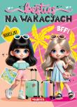 Besties. Na wakacjach z naklejkami. Autor: Katarzyna Salamon. Dadada.pl Okładka książki Besties. Na wakacjach z naklejkami