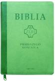 Biblia pierwszego Kościoła z paginat. suwak zieleń. Autor:   Praca zbiorowa. Dadada.pl Okładka książki Biblia pierwszego Kościoła z paginat. suwak zieleń