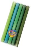 Opakowanie Bibuła mini 25x200cm odcieni zielonych 5 kolorów