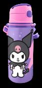 Bidon aluminiowy 600 ml Kuromi KU00031. Wydawca: Kids Euroswan. Dadada.pl Opakowanie Bidon aluminiowy 600 ml Kuromi KU00031