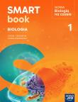 Biologia PP NOWA na czasie 1 ZP Smartbook 2025. Autor: Opracowania Zbiorowe. Dadada.pl Okładka książki Biologia PP NOWA na czasie 1 ZP Smartbook 2025