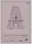 Opakowanie Blok rysunkowy A4 20 100g ACADEMY