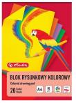 Opakowanie Blok rysunkowy A4/20K kolorowy (20szt) HERLITZ
