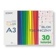 Opakowanie Blok techniczny A3 kolorowy 185-225g 30 arkuszy