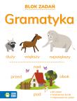 Blok zadań. Gramatyka 9+. Autor: Opracowanie zbiorowe. Dadada.pl Okładka książki Blok zadań. Gramatyka 9+