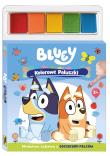 Okładka książki Bluey. Kolorowe paluszki