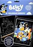 Bluey Kolorowe Zdrapki Część 1. Autor:   Praca zbiorowa. Dadada.pl Okładka książki Bluey Kolorowe Zdrapki Część 1