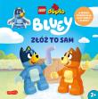 Okładka książki Bluey. Złóż to sam. Książki LEGO®