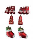 Opakowanie Bombki na choinkę 6szt Lokomotywa, Prezenty