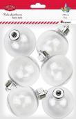 Opakowanie Bombki plastikowe kule 6cm 6szt