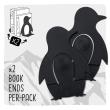 Opakowanie Book End 2 podpórki pod książki Pingwin