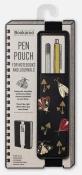 Opakowanie Bookaroo Pen Pouch uchwyt na długopis Ćmy