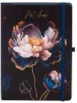 Opakowanie Botanical A5 notes kratka Orchidea