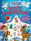 Okładka książki Boże narodzenie. Magiczna kolorowanka (z piankowymi naklejkami 3D)