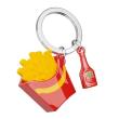 Opakowanie Brelok do kluczy 3D frytki i keczup