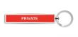 Opakowanie Brelok do kluczy Private Prywatne Show Offs Keys