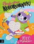 Brylantowe kolorowanki z kotkiem. 1000 brylancików. Autor: Kaczyńska Agata. Dadada.pl Okładka książki Brylantowe kolorowanki z kotkiem. 1000 brylancików