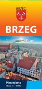 Okładka książki Brzeg - plan miasta 1:10 000