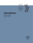 Okładka książki Cantique (1995) nuty na organy