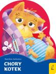 Okładka książki Chory kotek. Poeci dla dzieci. Wykrojnik