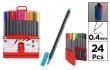 Opakowanie Cienkopis 0.4mm 24 kolory