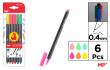 Opakowanie Cienkopis 0.4mm 6 kolorów