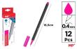 Opakowanie Cienkopis 0.4mm fuksja (12szt)