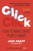 Click wer. angielska. Autor: Jake Knapp, John Zeratsky. Dadada.pl Okładka książki Click wer. angielska