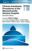 Okładka książki Clinical Anesthesia Procedures of the Massachusetts General Hospital