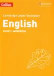 Collins Cambridge Lower Secondary English - Lower Secondary English Workbook: Stage 7. Autor: Gould Mike, Patterson Richard, Ramage Alison. Dadada.pl Okładka książki Collins Cambridge Lower Secondary English - Lower Secondary English Workbook: Stage 7