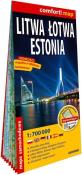 Okładka książki Comfort! map Litwa, Łotwa, Estonia 1:700 000 mapa