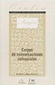 Okładka książki Corpus de conversaciones coloquiales