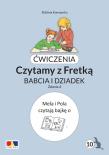 Okładka książki Ćwiczenia. Czytamy z Fretką cz.10 Babcia i dziadek