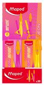 Opakowanie Cyrkiel Study Neon + ołówek mix MAPED