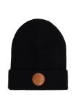 Opakowanie Czapka Beanie z bawełny organicznej czarna